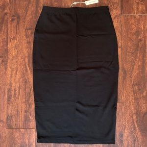 Max Studio Black Pencil Skirt